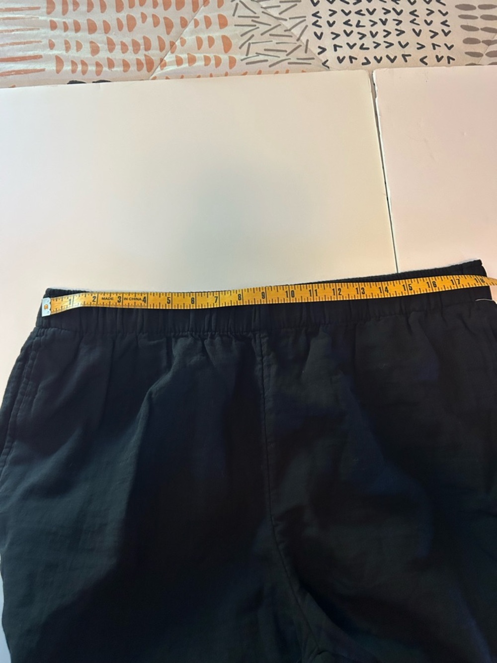 Old Navy Black Woman’s Relaxed-Fit Wide Leg Pants - Picture 6 of 9
